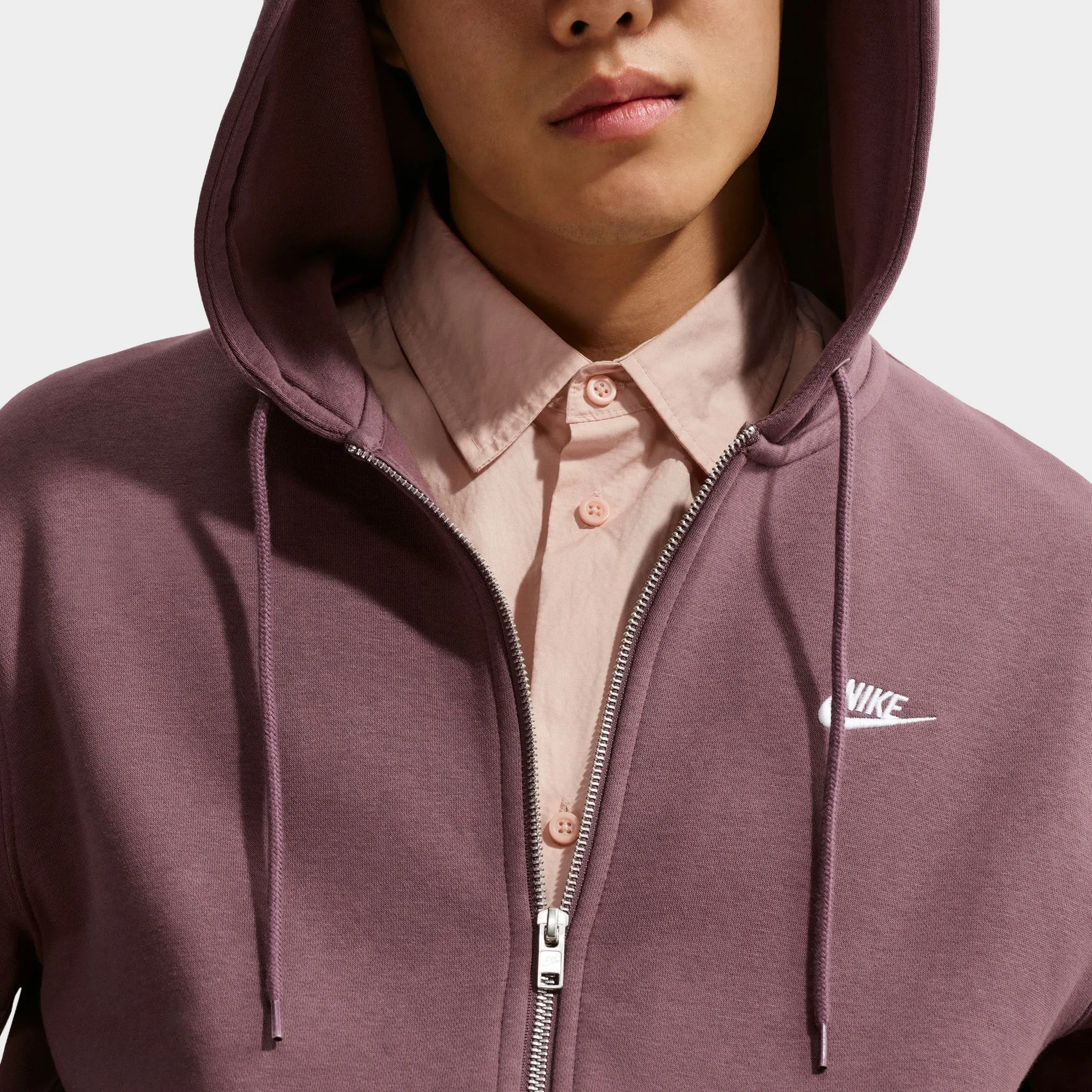 Nike Club Hoodie Tattoo / White sold by JD Sports product image thumbnail 5