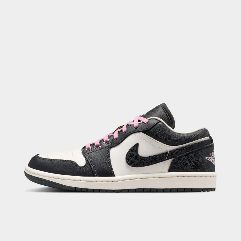 Jordan Women's 1 Low SE Anthracite / Iced Carmine - Sail made by Jordan