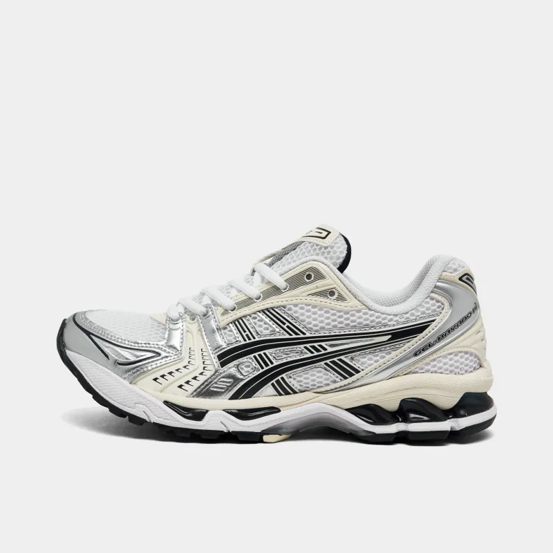 ASICS Women's GEL-KAYANO 14 White / Midnight made by Asics