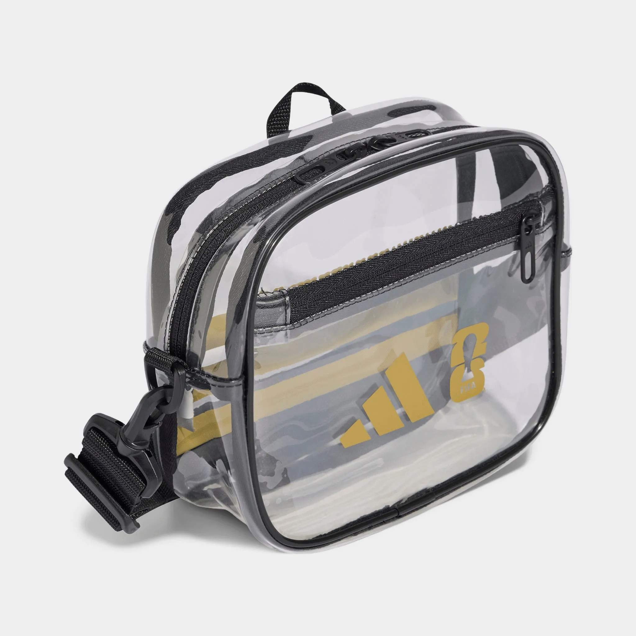 adidas Clear Crossbody Bag Black / Gold sold by JD Sports product image thumbnail 3