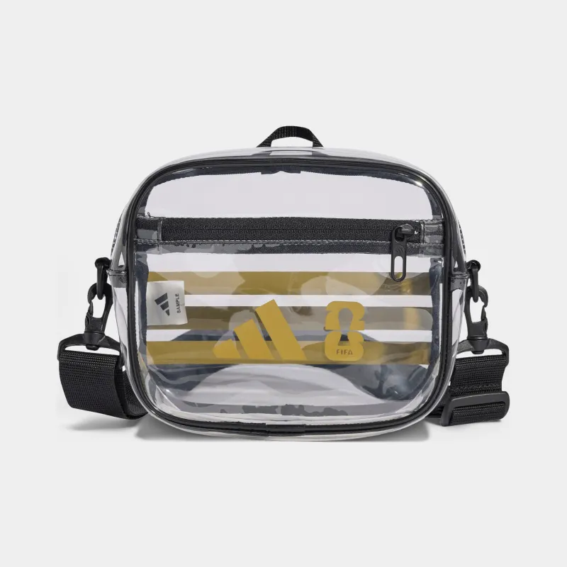 adidas Clear Crossbody Bag Black / Gold made by Adidas