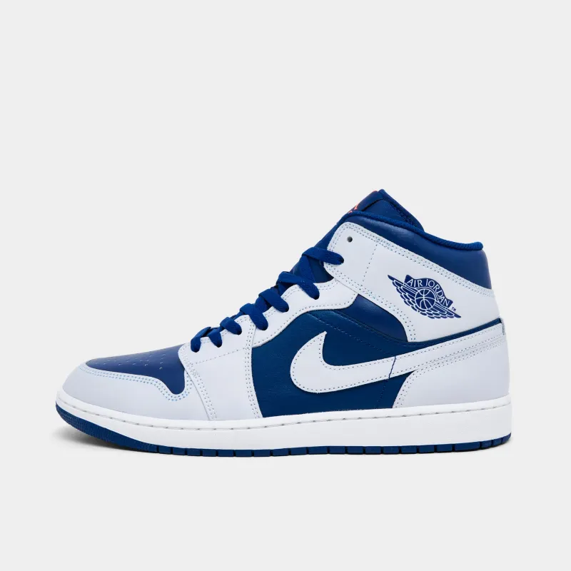 Jordan 1 Mid Grey / Blue made by Jordan