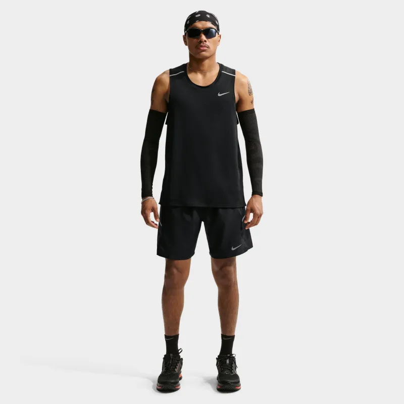 Nike Miler Shorts Black / Black / Reflective Silver made by Nike