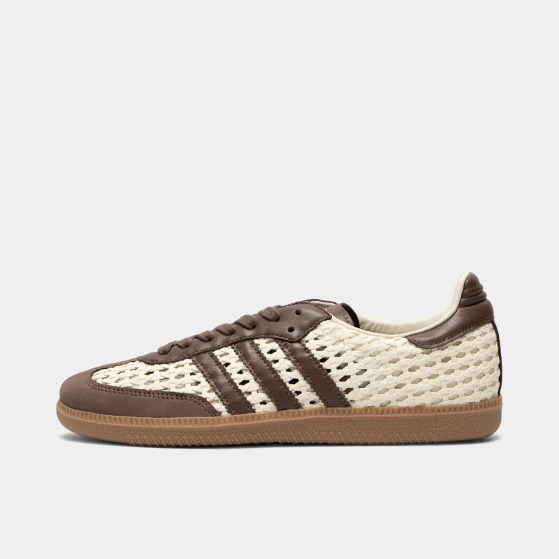 adidas Originals Women's Samba OG Cream White / Earth Strata made by Adidas