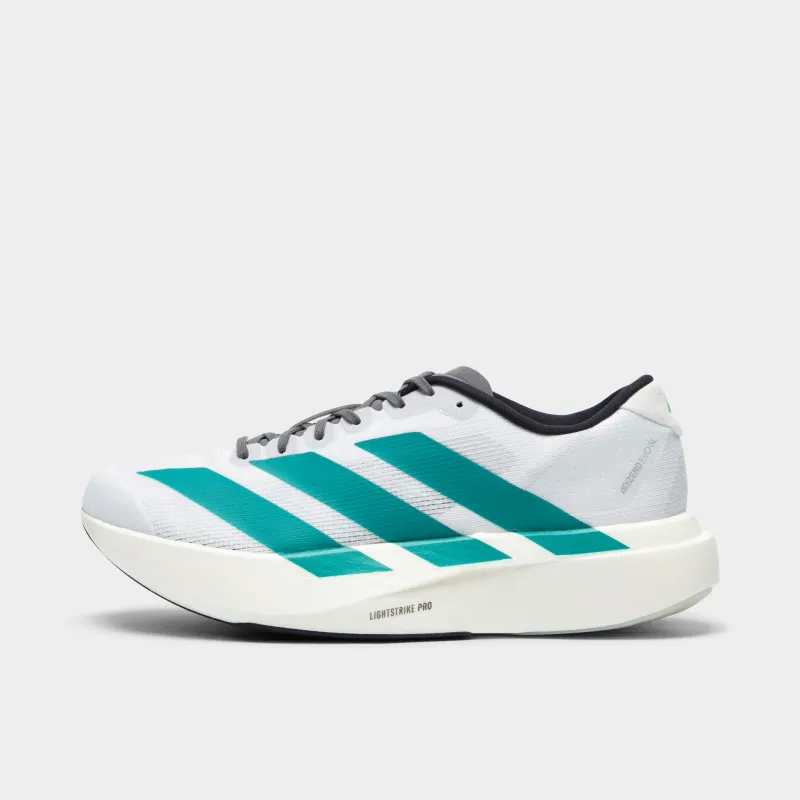 adidas Adizero Evo SL White / Teal - Black made by Adidas