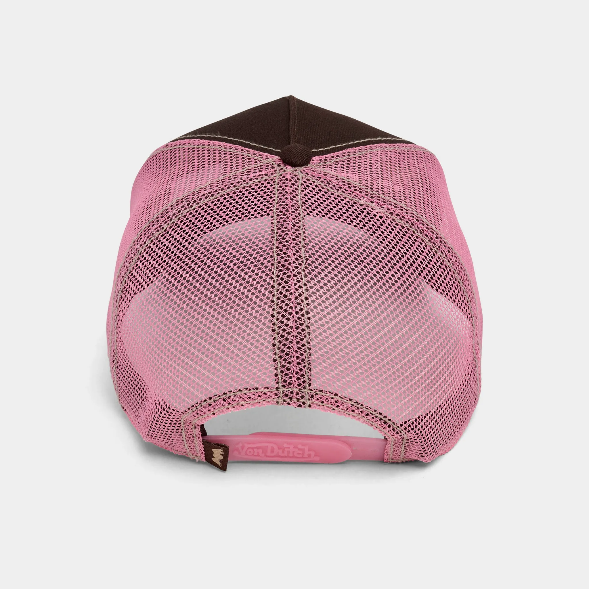Von Dutch Staple Trucker Brown / Pink sold by JD Sports product image thumbnail 4