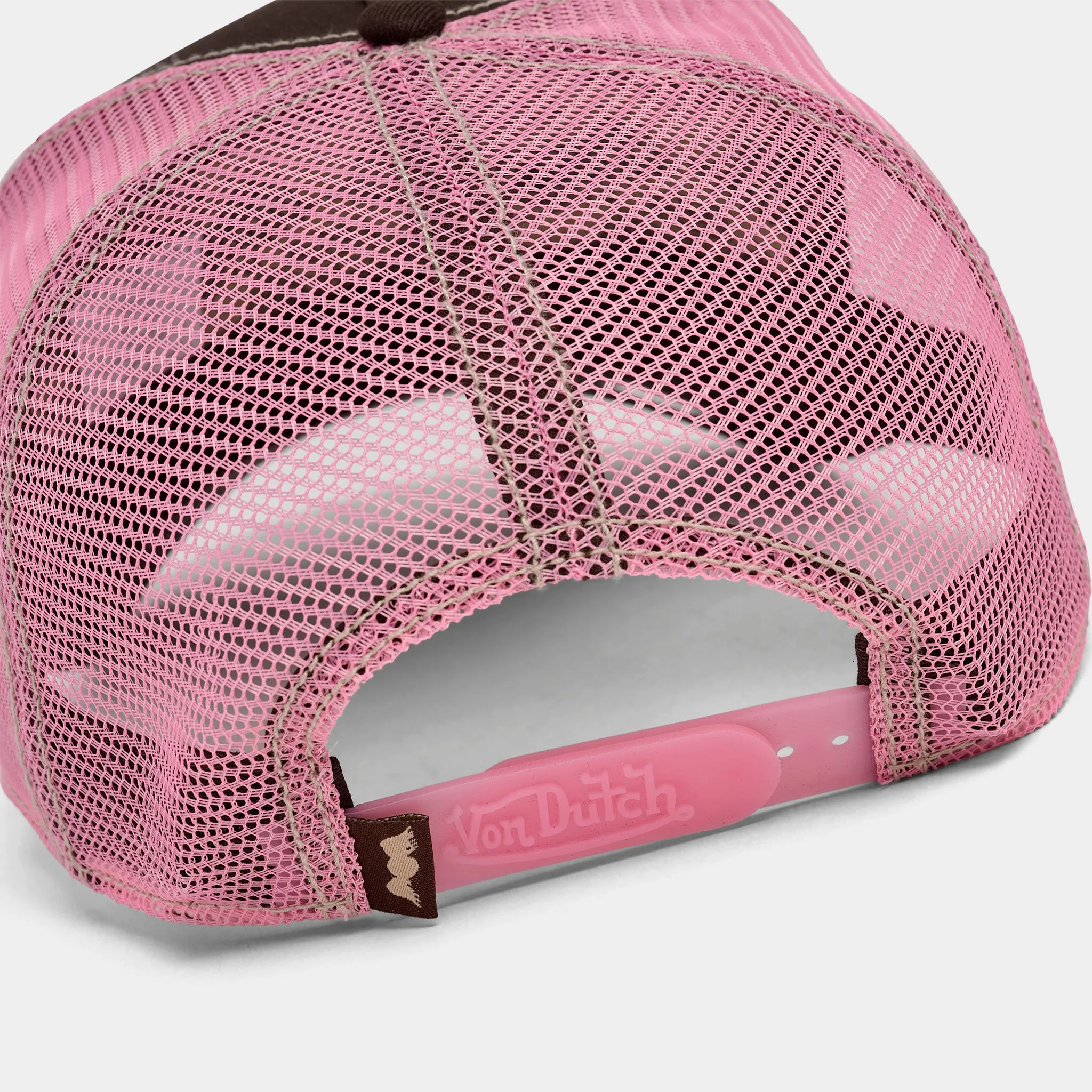 Von Dutch Staple Trucker Brown / Pink sold by JD Sports product image thumbnail 5