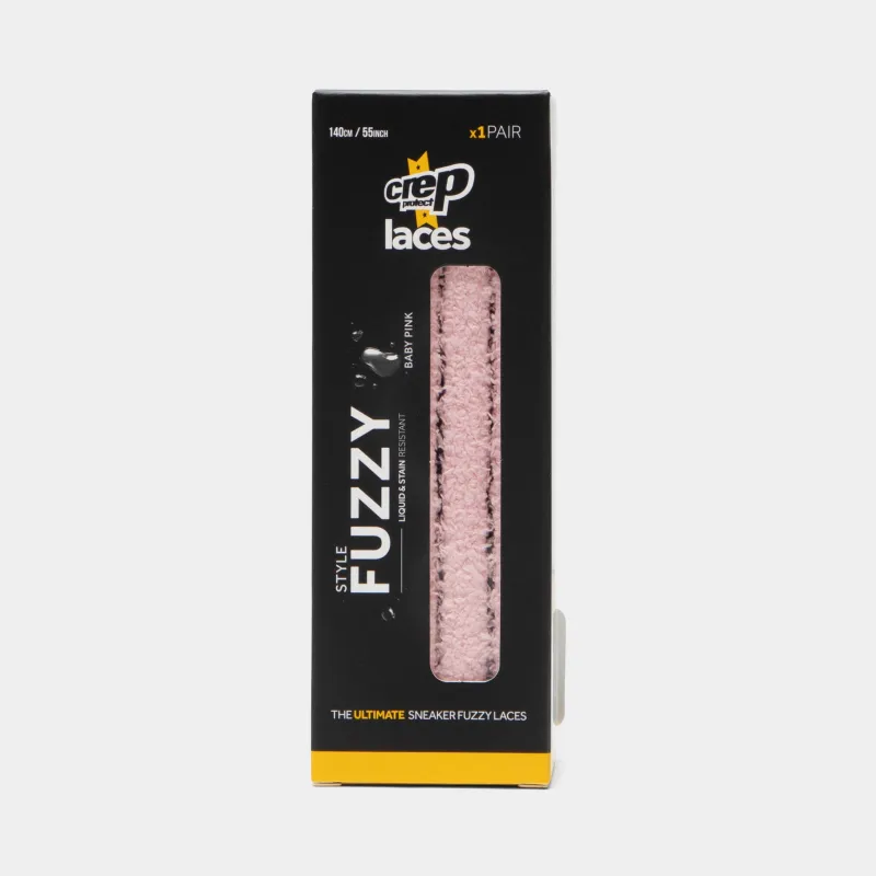 Crep Protect Fuzzy Laces / Pink made by JD Sports