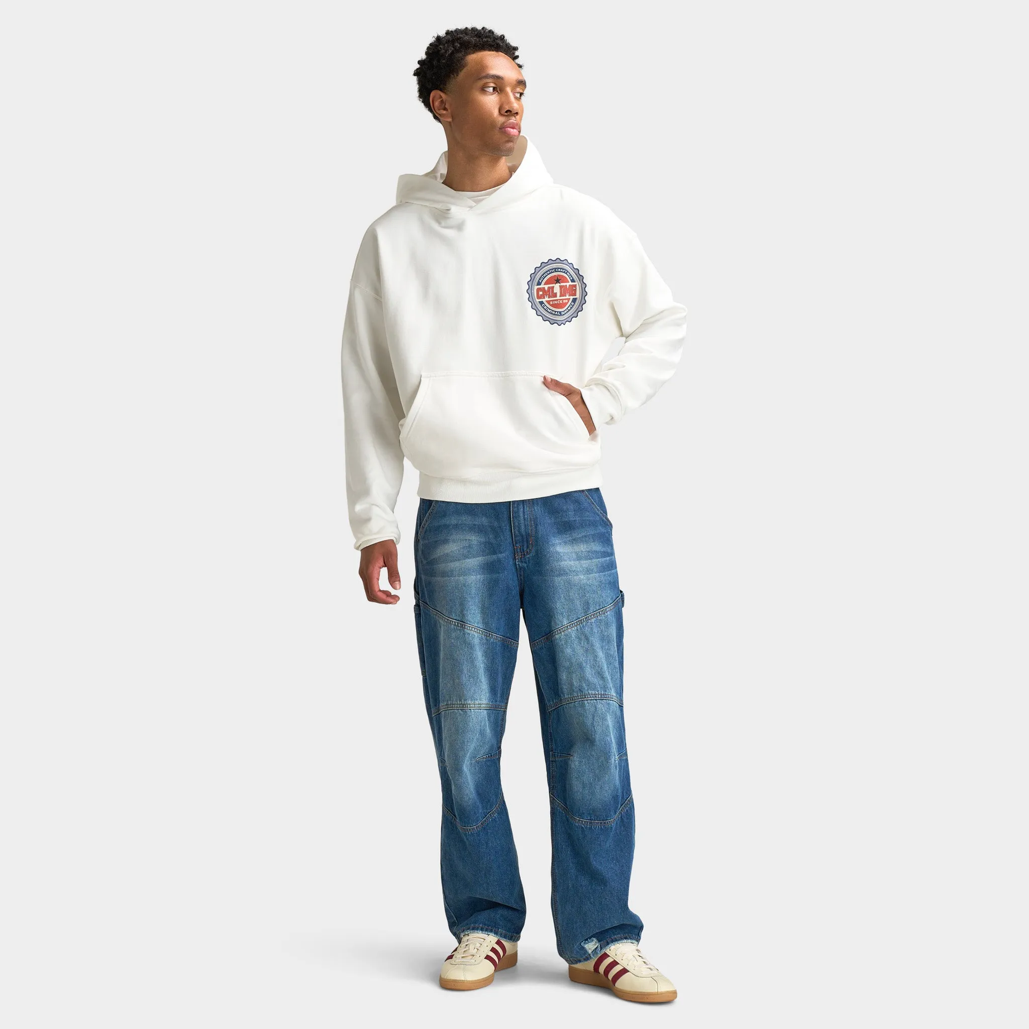 Criminal Damage Mens' Beer Bottle Hoodie / Off-White sold by JD Sports product image thumbnail 5