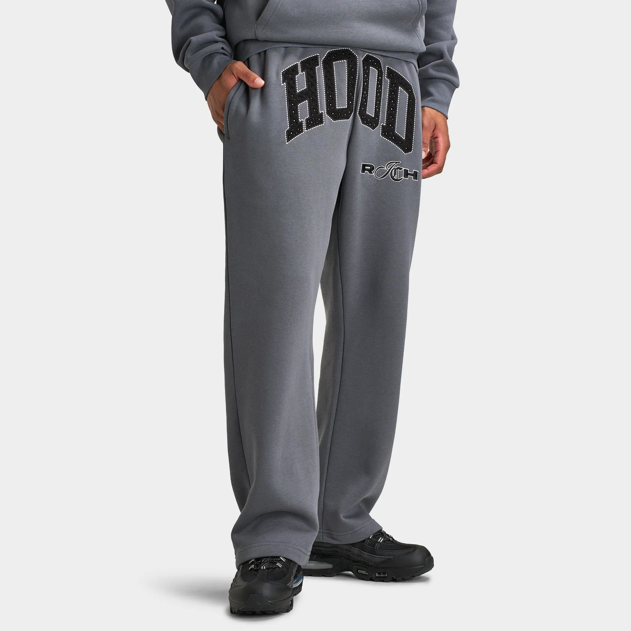 Hoodrich Captain Oversized Wide Leg Jogger Enigma / Black sold by JD Sports product image thumbnail 3