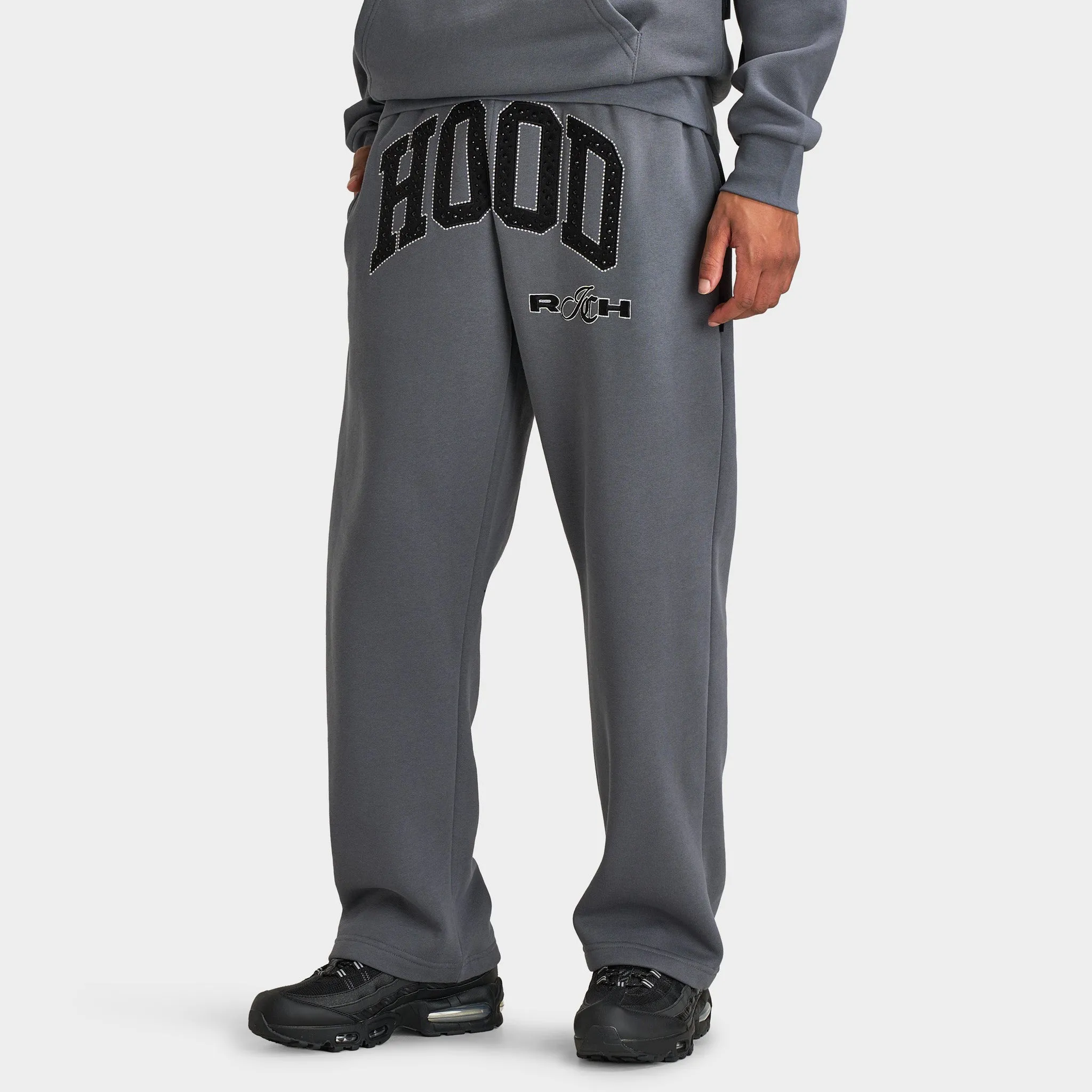 Hoodrich Captain Oversized Wide Leg Jogger Enigma / Black sold by JD Sports product image thumbnail 2