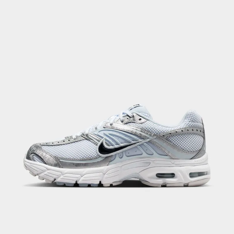 Nike Women's Air Max Moto 2K White / Metallic Silver - Blue Tint made by Nike