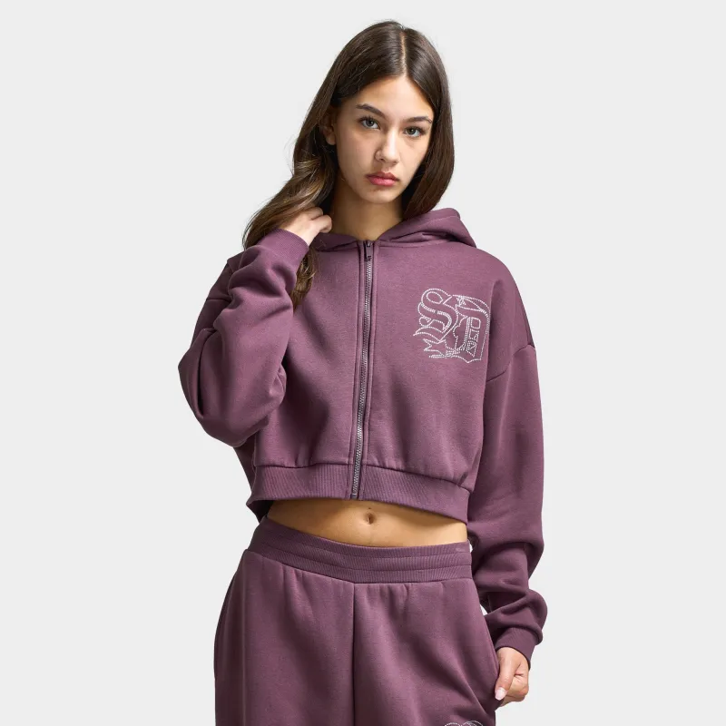 Supply & Demand Women's Stead Boxy Full-Zip Hoodie / Huckleberry made by JD Sports