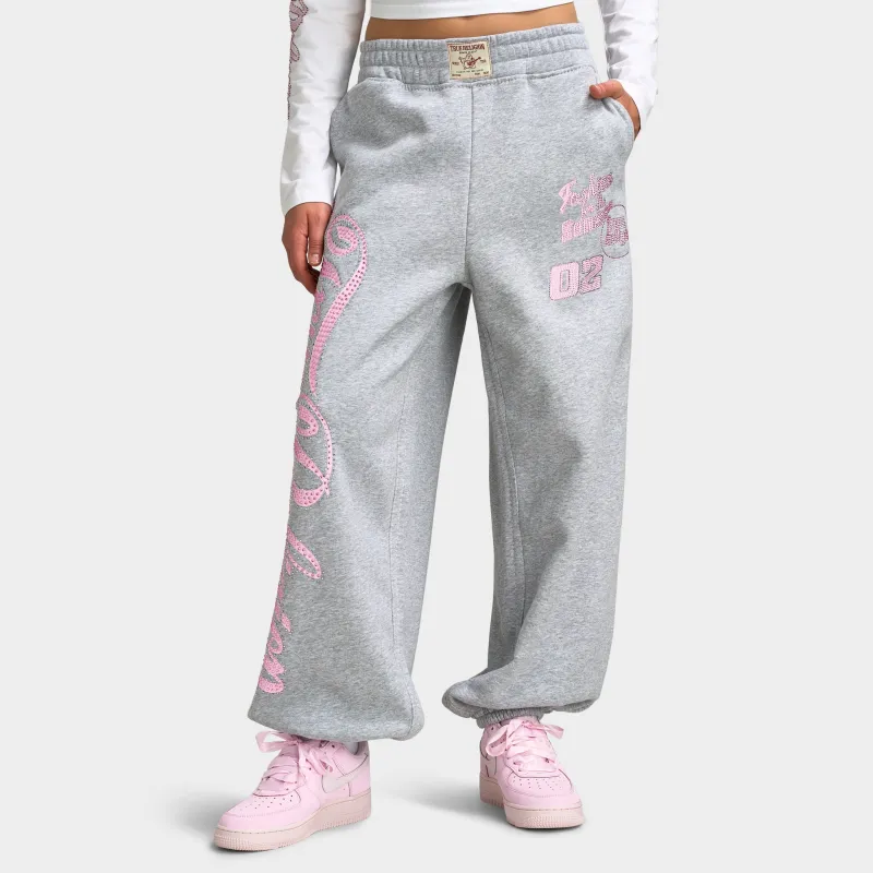 True Religion Big T Crystal Baggy Jogger / Heather Grey made by True Religion