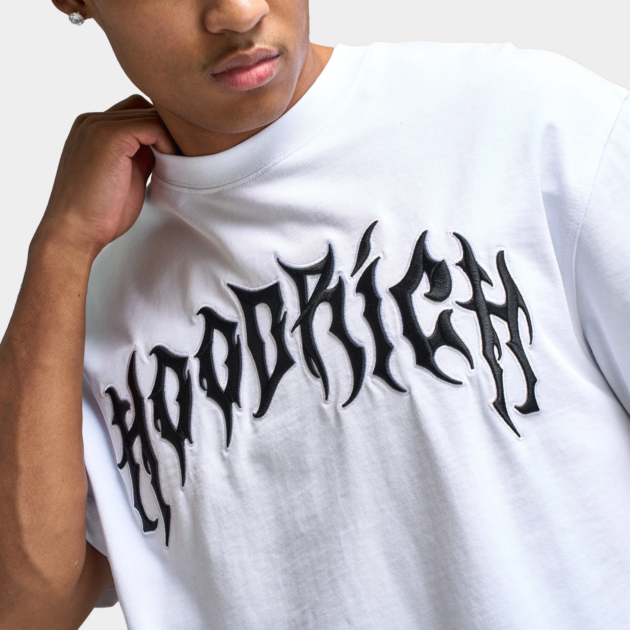 Hoodrich Spectral Oversized T-Shirt / White sold by JD Sports product image thumbnail 4