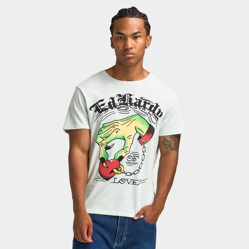 Ed Hardy Heart Hand T-Shirt / Arctic Blue made by Ed Hardy