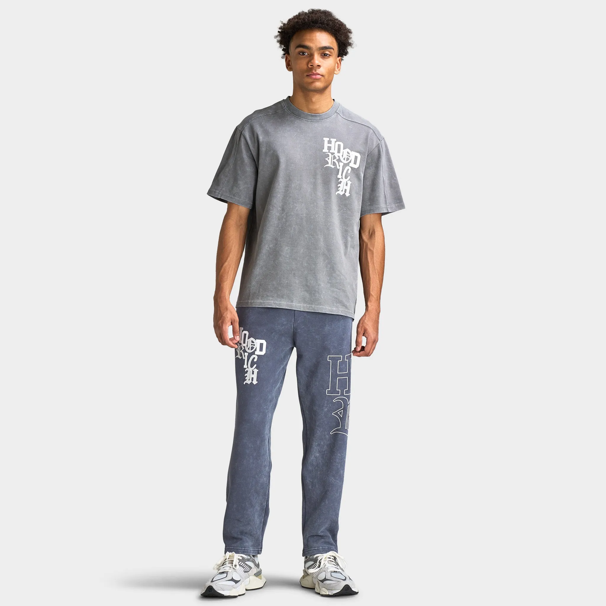 Hoodrich Heritage Oversized T-Shirt / Lava Smoke sold by JD Sports product image thumbnail 5