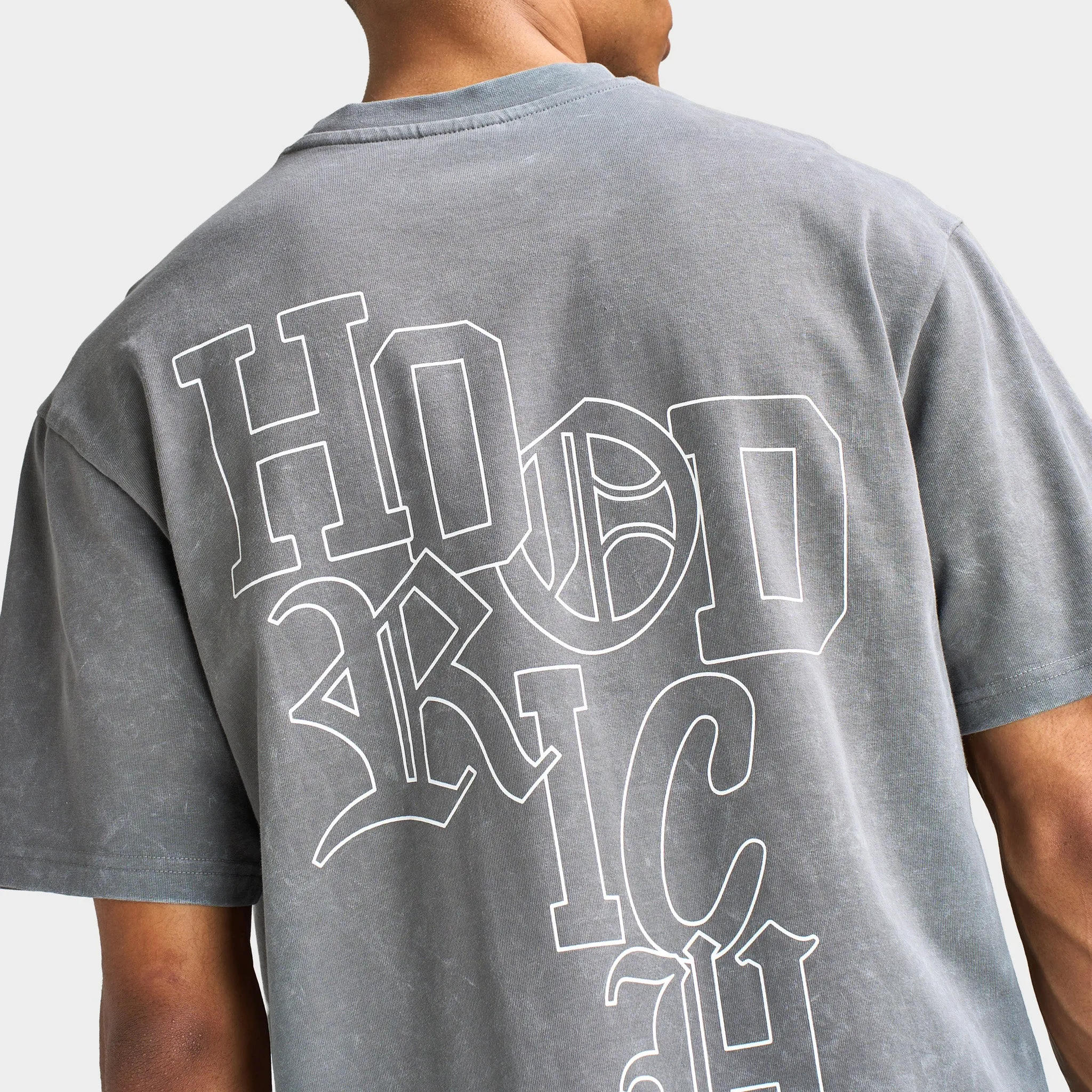 Hoodrich Heritage Oversized T-Shirt / Lava Smoke sold by JD Sports product image thumbnail 4