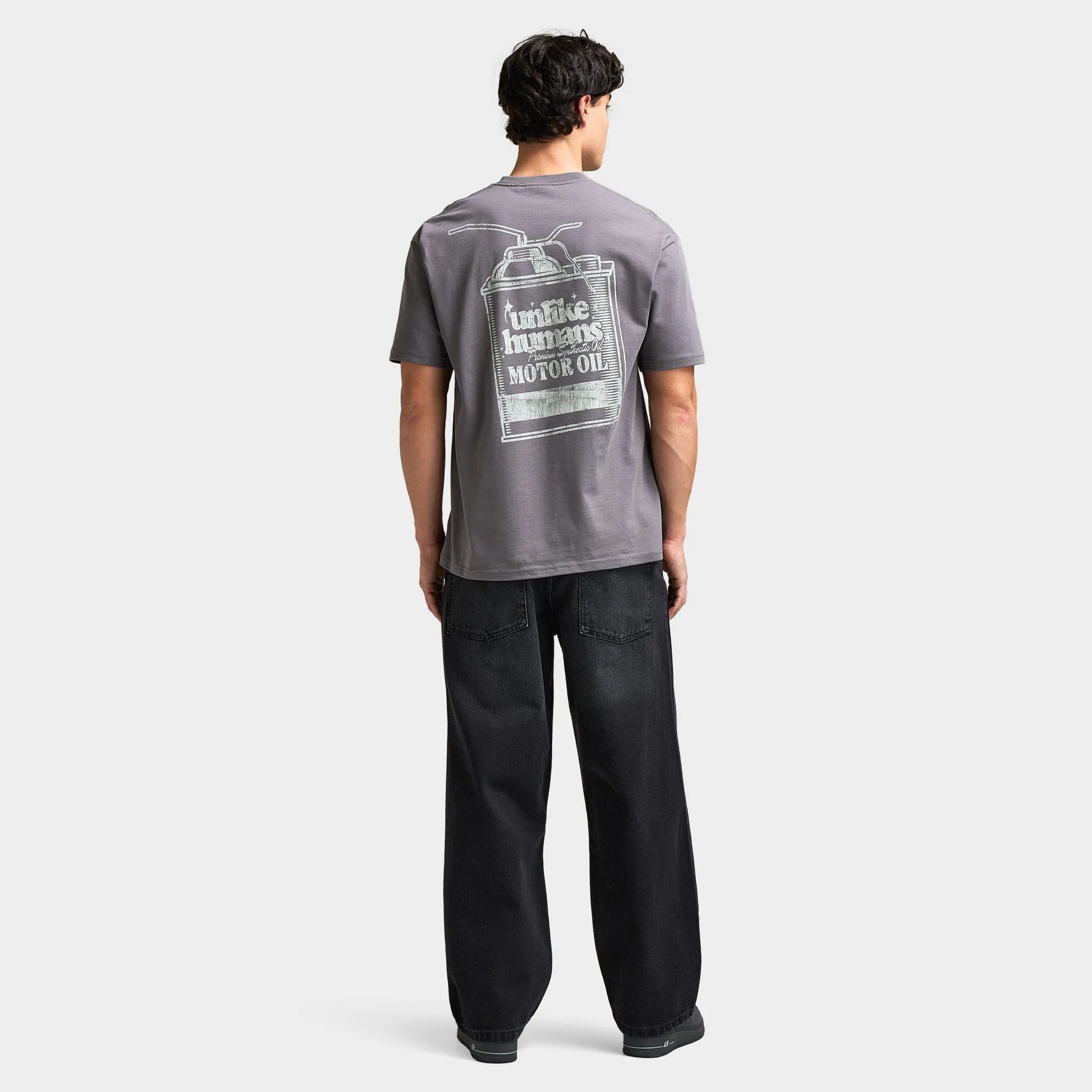 Unlike Humans Men's Graphic T-Shirt / Grey sold by JD Sports product image thumbnail 5