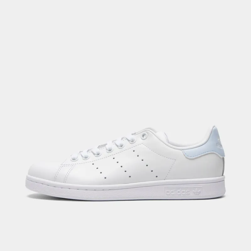 adidas Women's Stan Smith White / White -  Crystal Sky made by Adidas