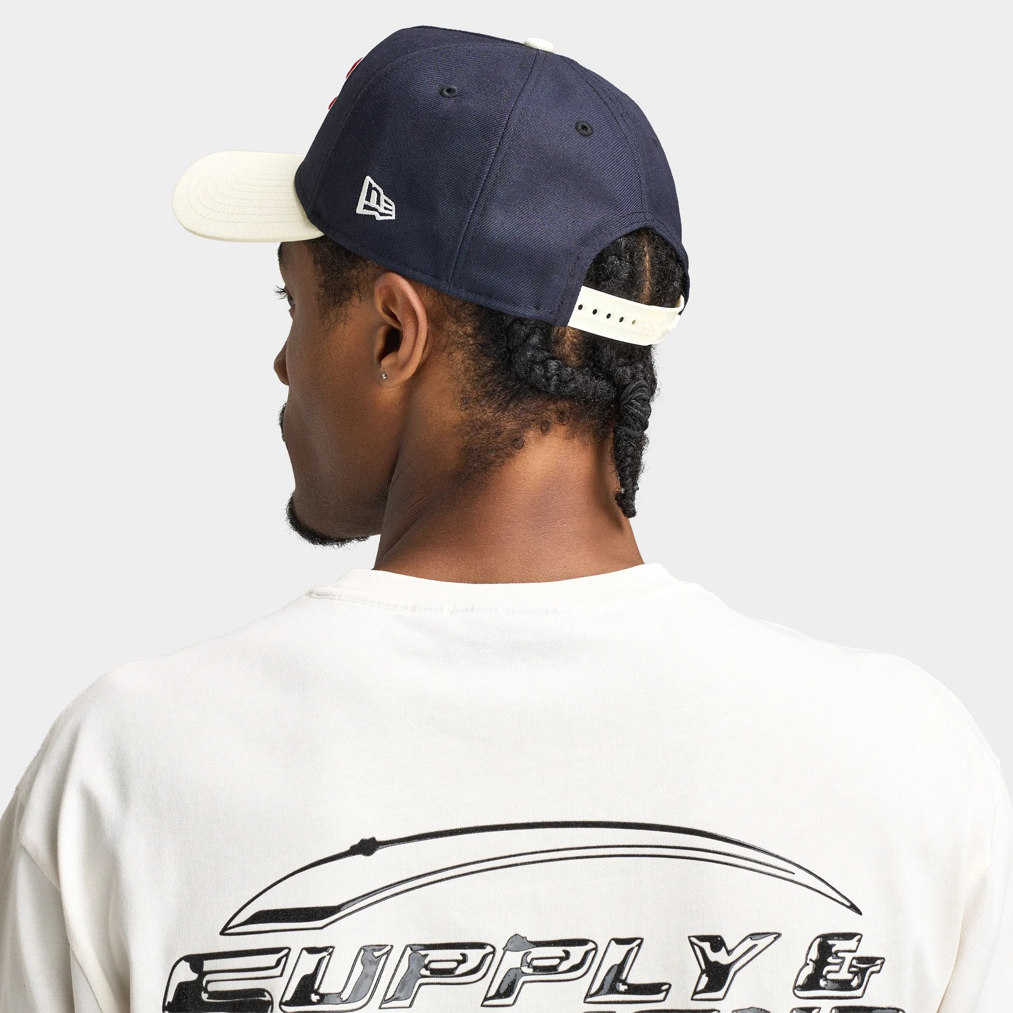 New Era Montreal Canadiens 9FORTY A-Frame Navy / Chrome sold by JD Sports product image thumbnail 3