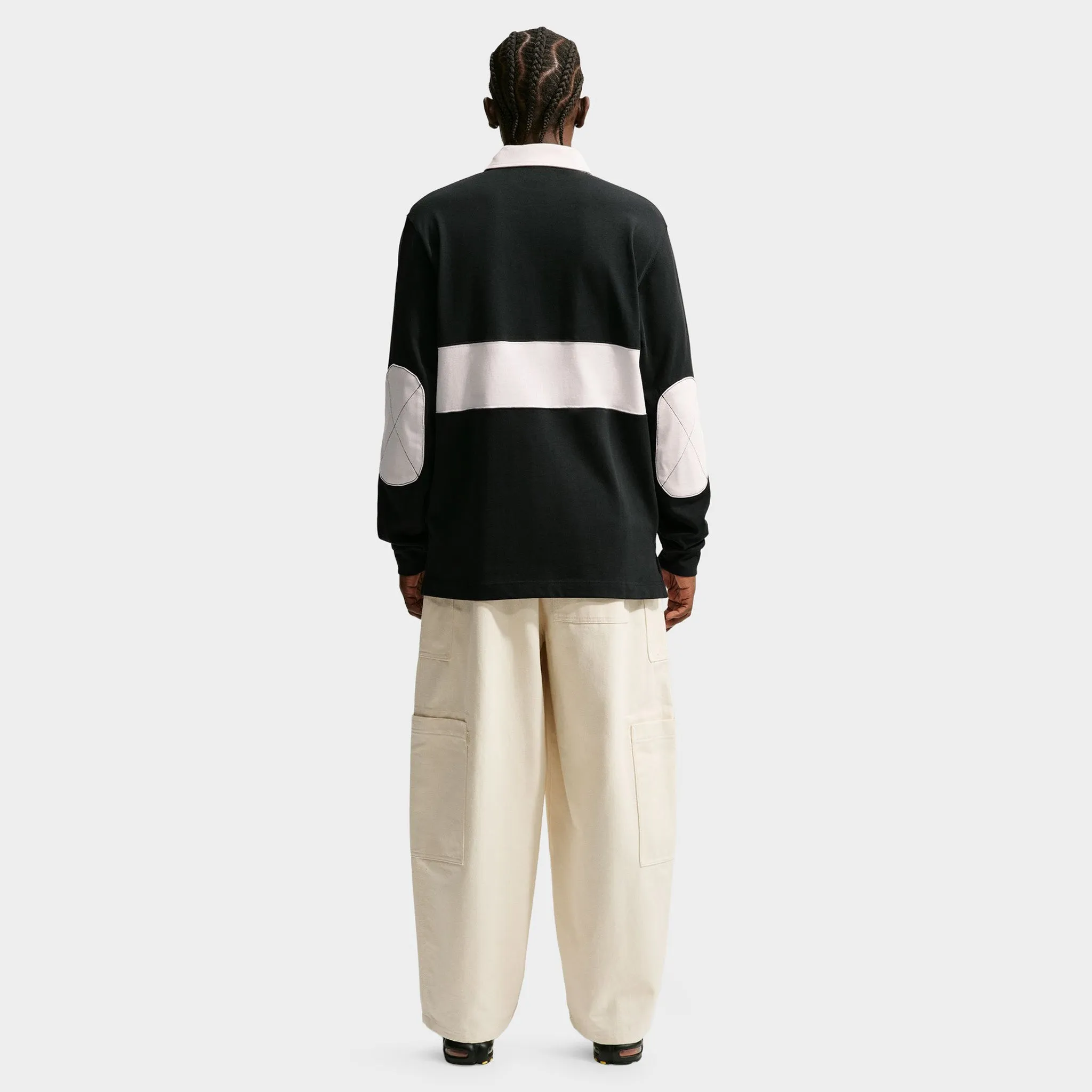 Nike Club Longsleeve Rugby Top / Black sold by JD Sports product image thumbnail 2