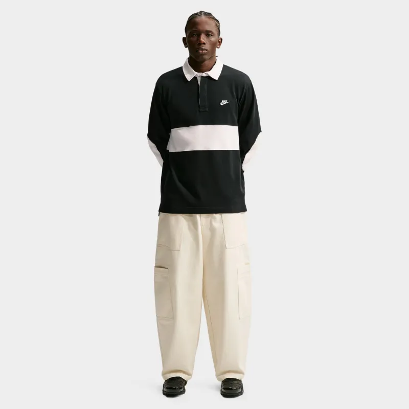 Nike Club Longsleeve Rugby Top / Black made by Nike