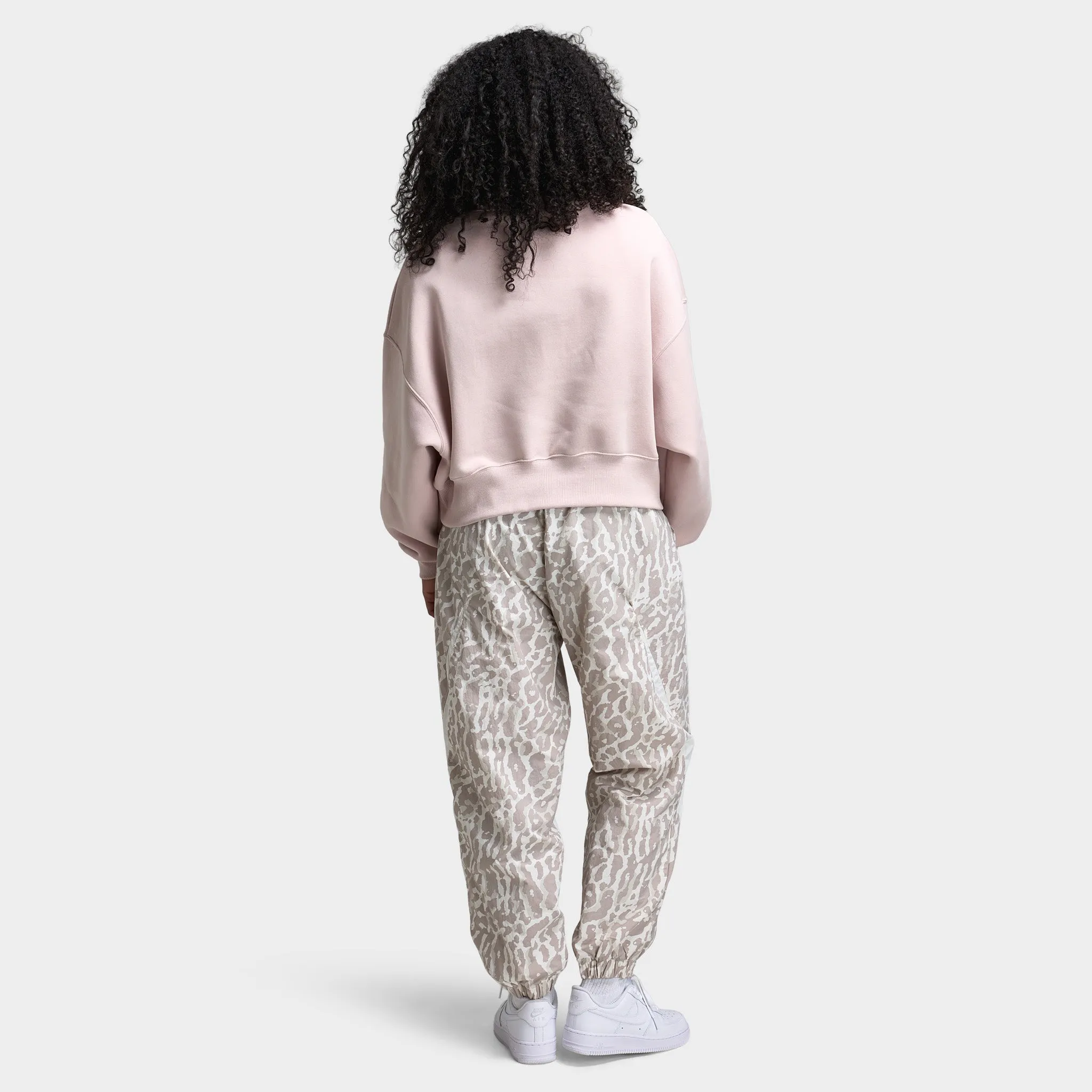 Nike Sportswear Women's Phoenix Fleece Oversized Crew / Silt Red sold by JD Sports product image thumbnail 5
