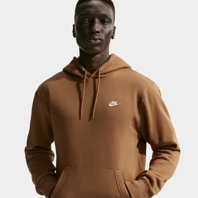 Nike Club Fleece Hoodie / Ale Brown made by Nike