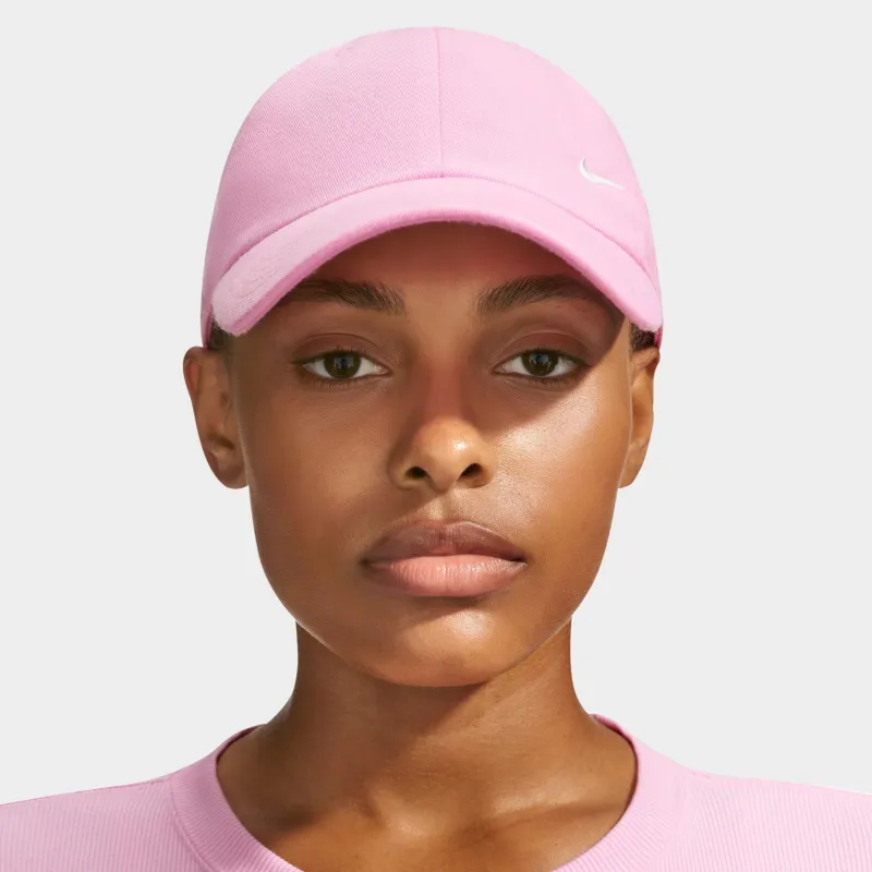 Nike Club Unstructured Small Swoosh Cap Pink Rise / Sail made by Nike