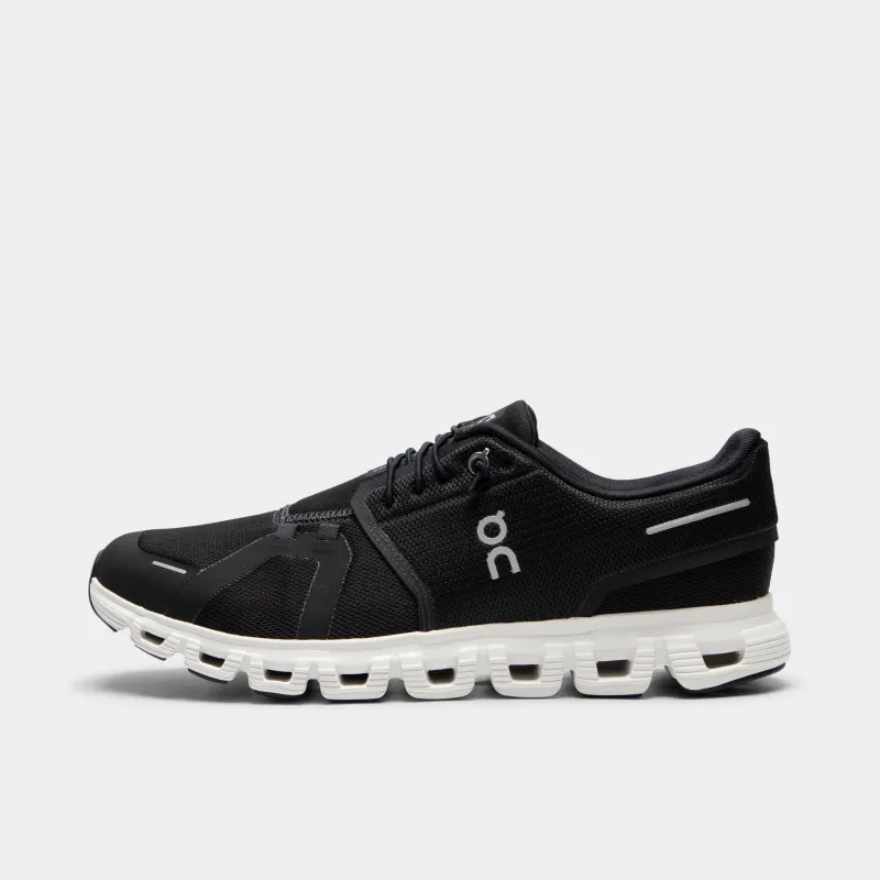 On Men's Cloud 6 Black / White made by On