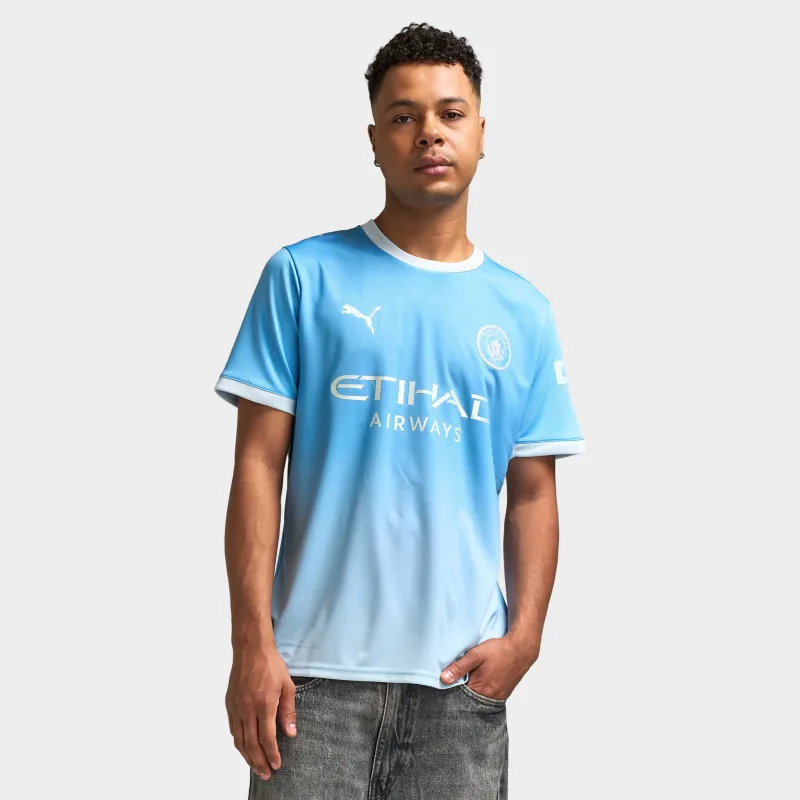 PUMA MCFC Home Jersey Replica / Icy Blue made by Puma