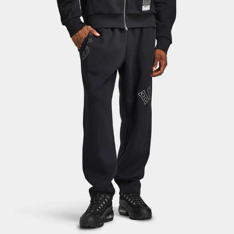 Hoodrich Eterno Paisley Oversized Open Hem Jogger / Black made by Hoodrich