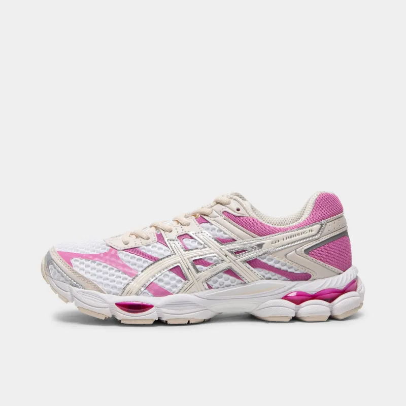 ASICS Women's Gel-Cumulus 16 White / Cream Pink made by Asics