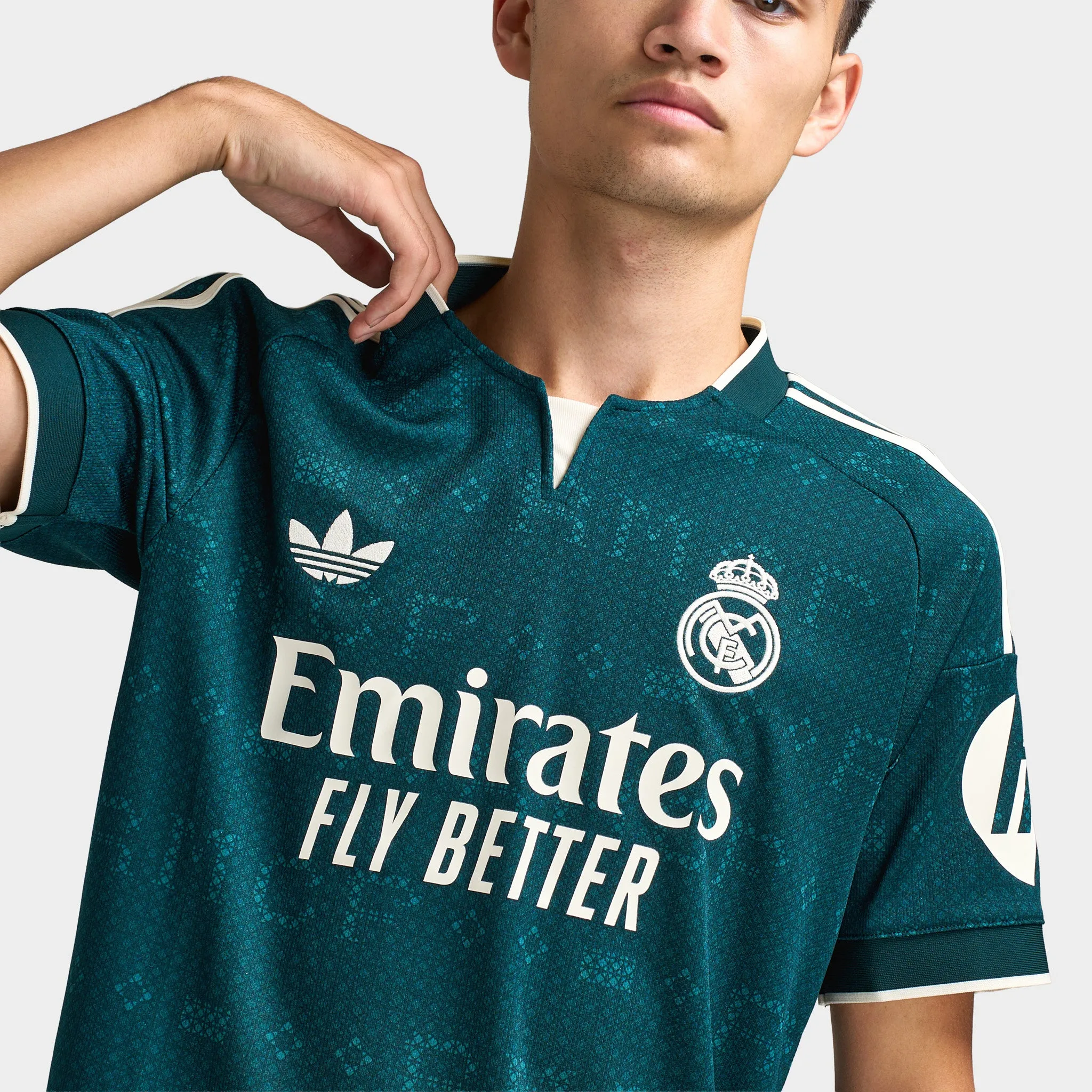 adidas Real Madrid 26/27 Away Jersey / Aurora Ivy sold by JD Sports product image thumbnail 3