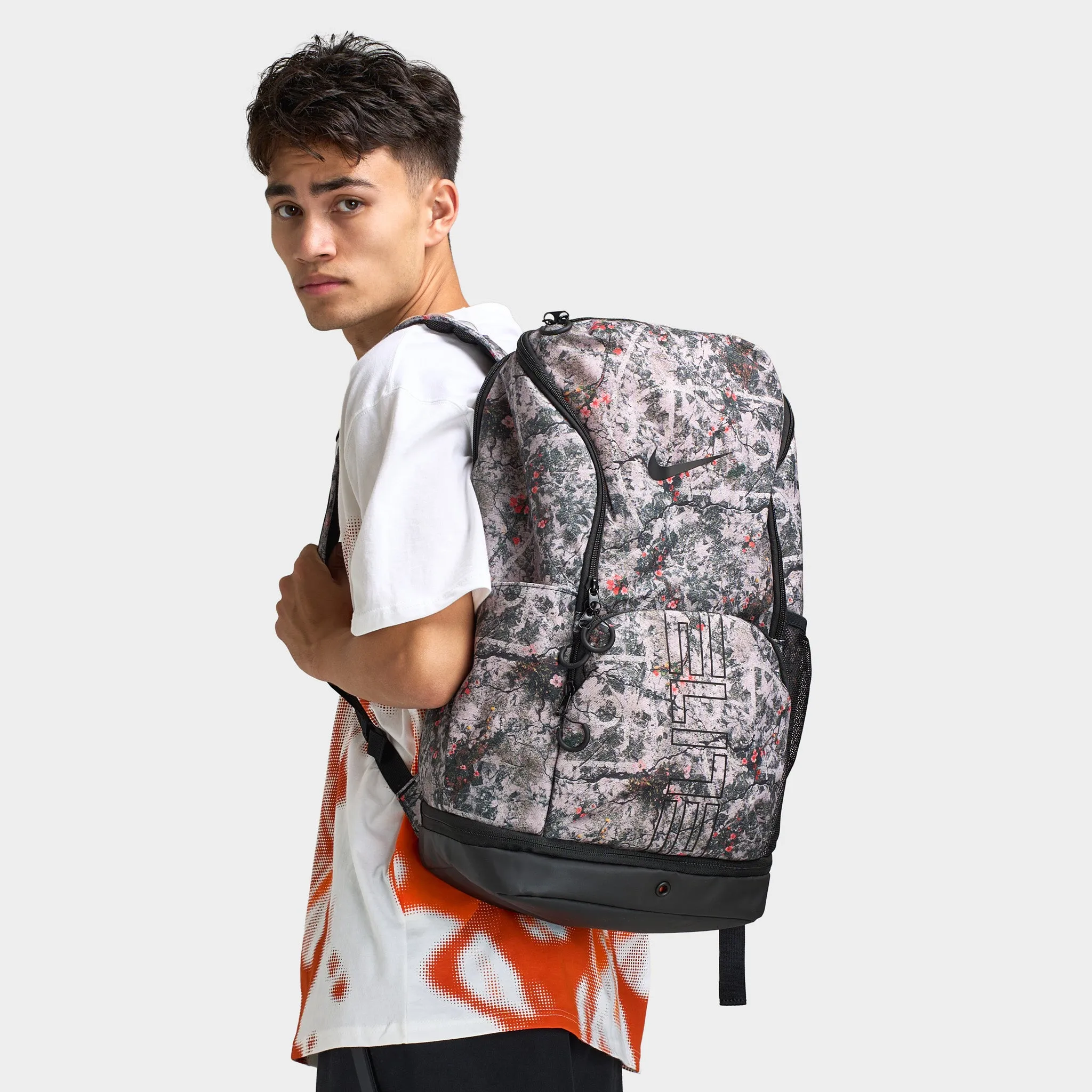 Nike Varsity Elite Backpack - AOP Cream / Black sold by JD Sports product image thumbnail 3