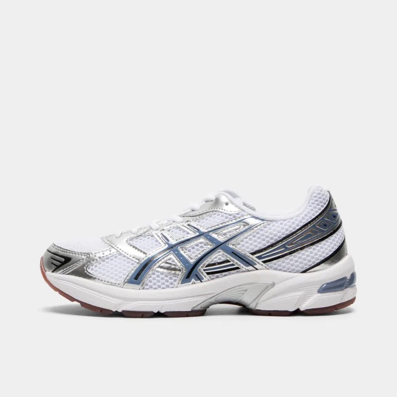 ASICS GEL-1130 White / Chrome - Blue made by Asics