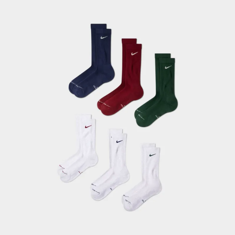 Nike Everyday Elevated Crew Socks (6-Pack) / Multi made by Nike