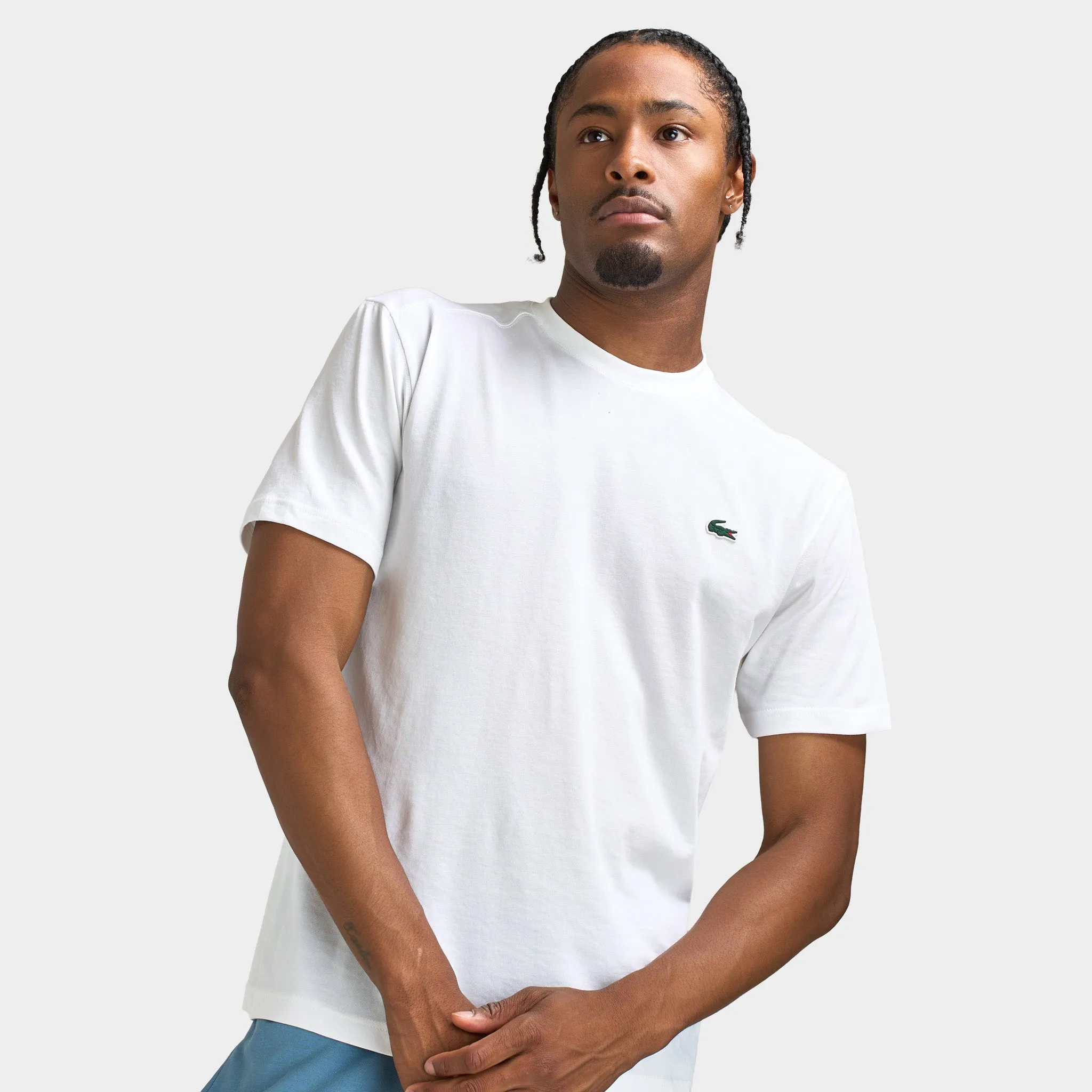 Lacoste Crewneck T-shirt / White sold by JD Sports product image thumbnail 4