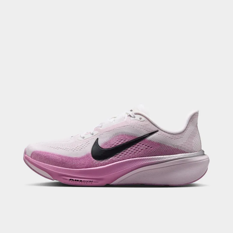 Nike Women's Pegasus 42 White / Black - Light Magenta made by Nike