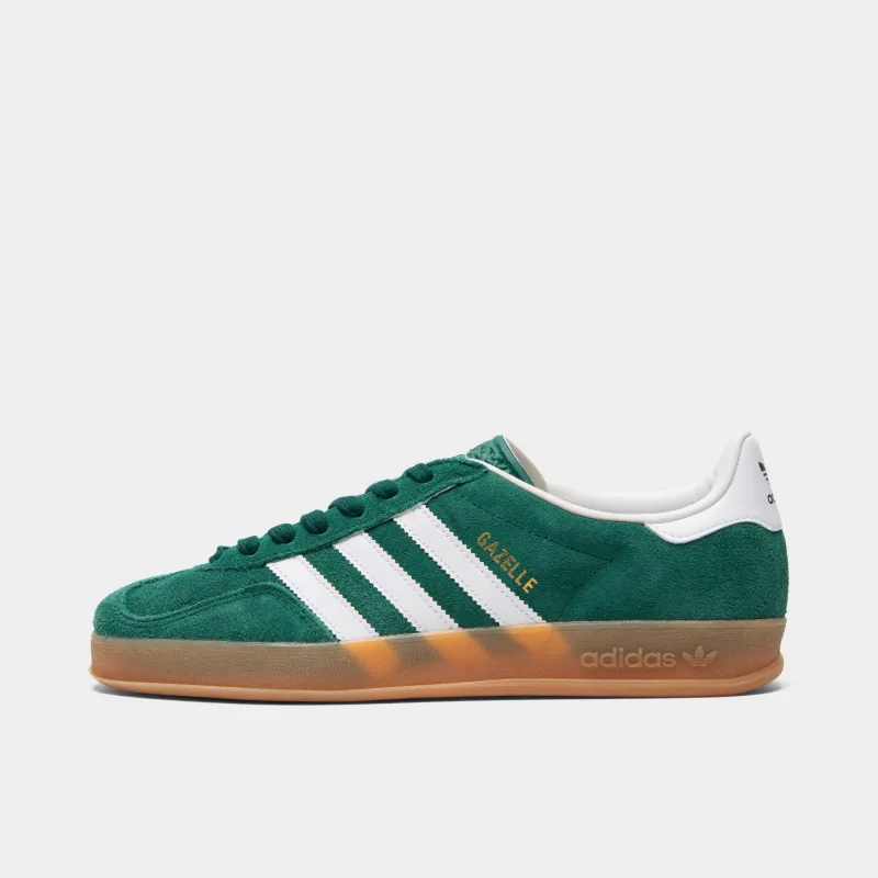 adidas Gazelle Indoor College Green / White - Gum made by Adidas