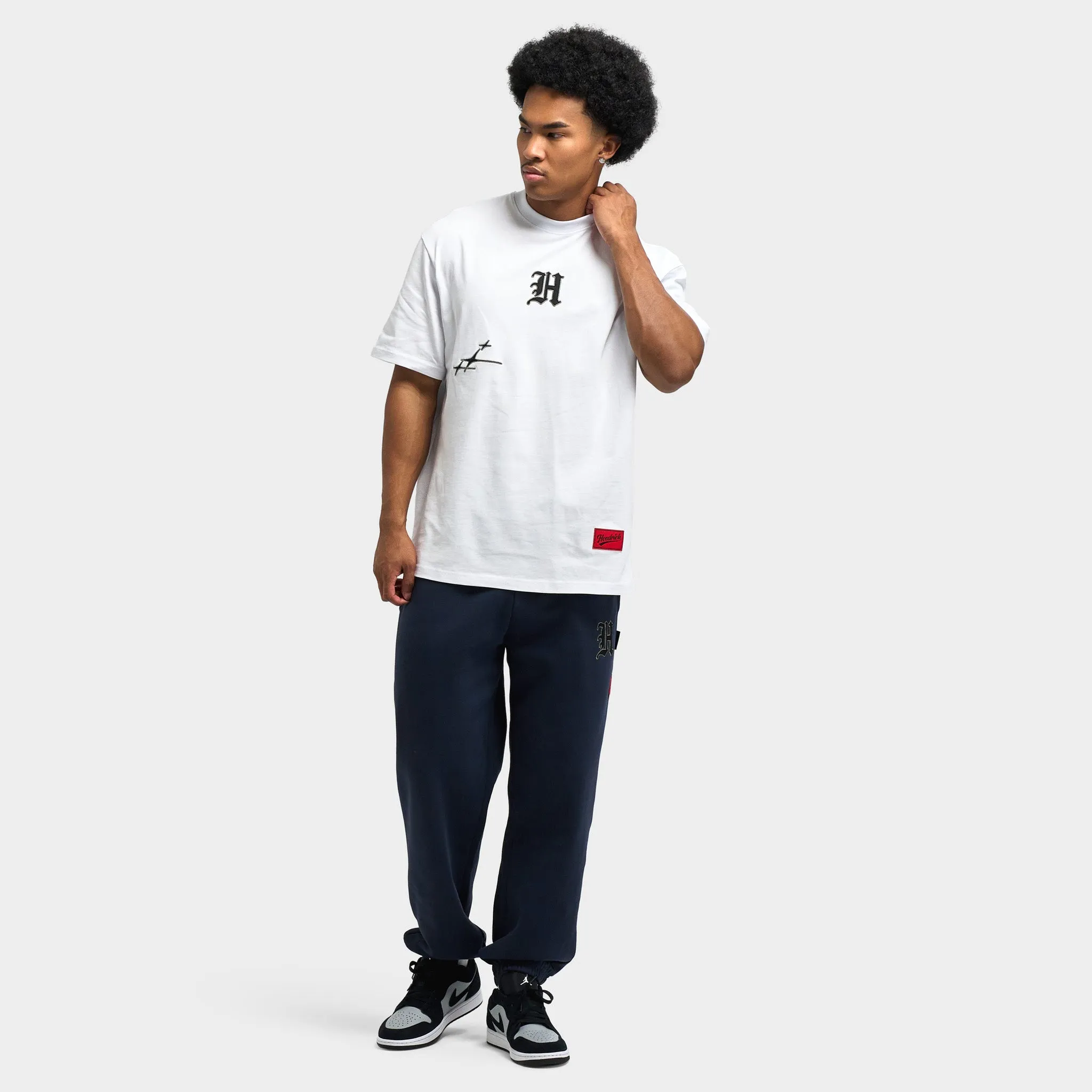 Hoodrich Crypstade Oversized T-Shirt / White sold by JD Sports product image thumbnail 5
