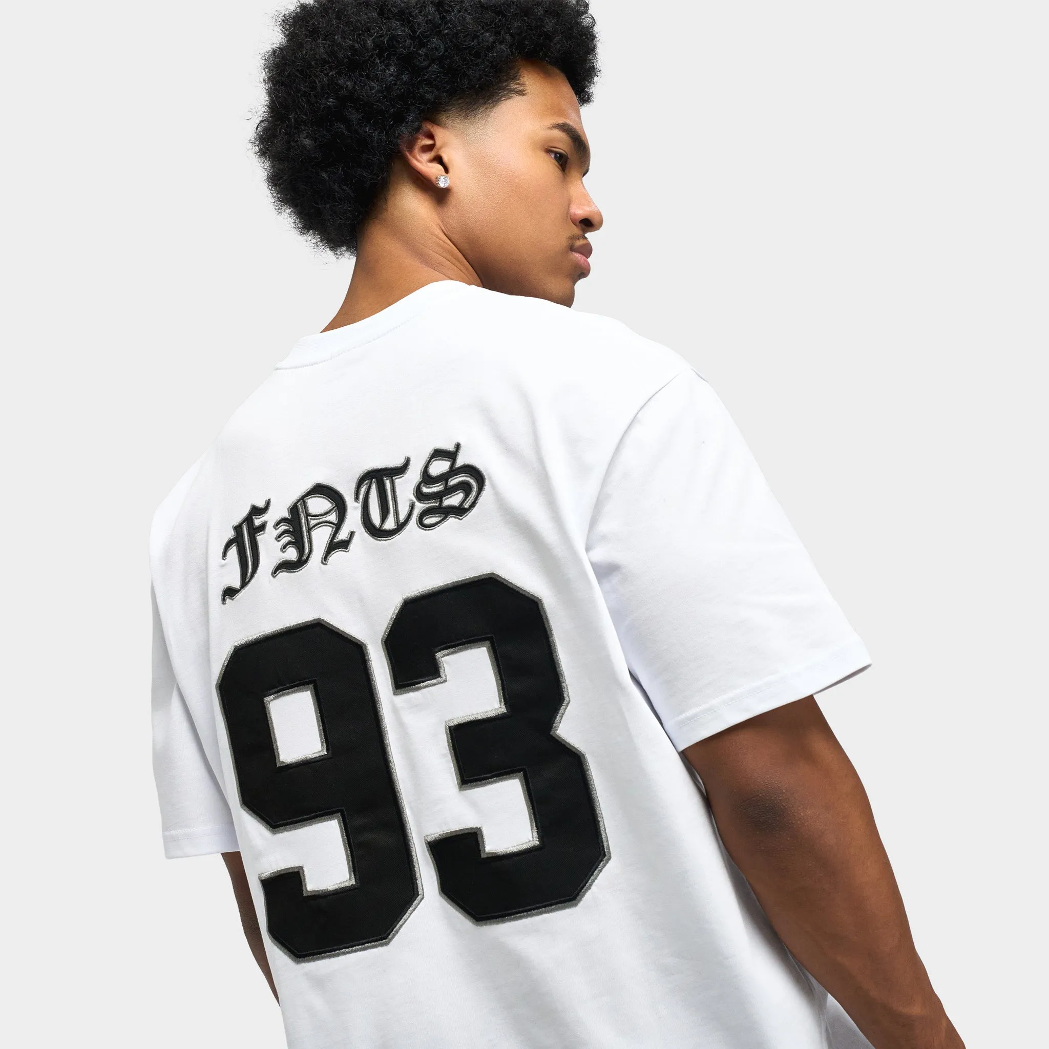 Hoodrich Crypstade Oversized T-Shirt / White sold by JD Sports product image thumbnail 4