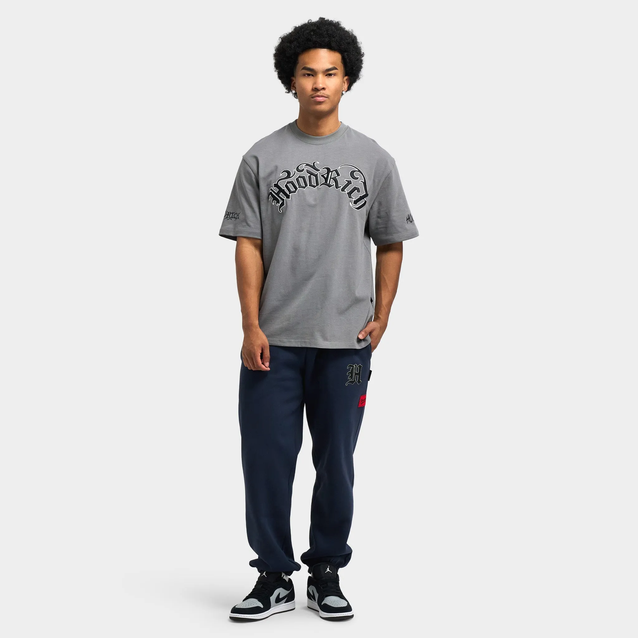 Hoodrich Nocturn Oversized T-Shirt / Lava Smoke sold by JD Sports product image thumbnail 5