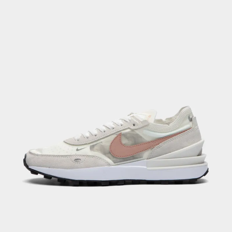 Nike Women's Waffle One Sail / Rose Whisper - White sold by JD Sports