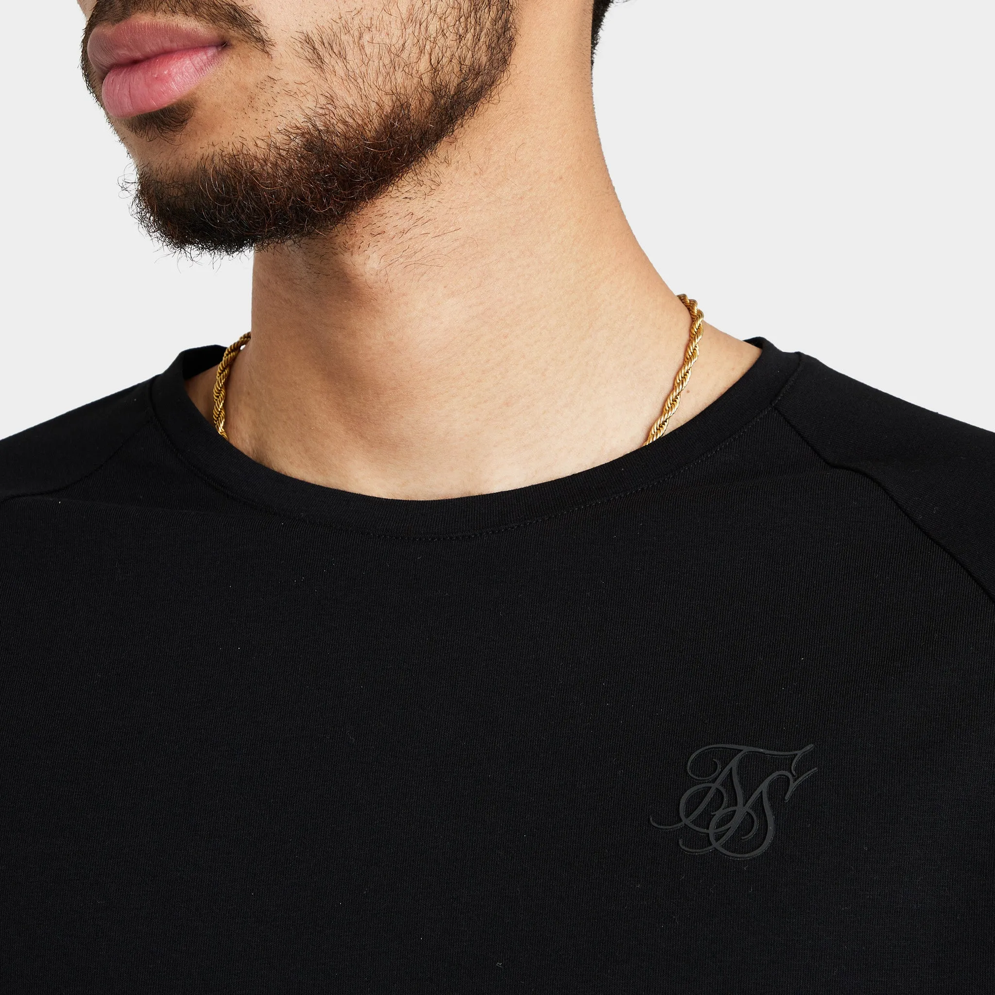 SikSilk Dual Cuff Tech T-shirt / Black sold by JD Sports product image thumbnail 4