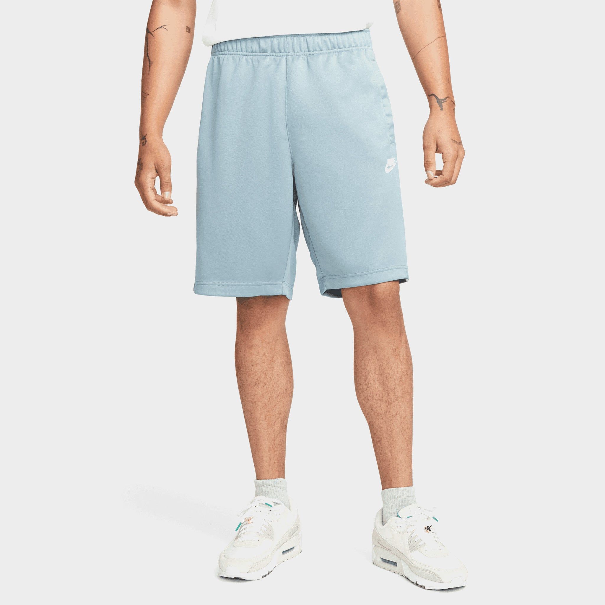 Nike Sportswear Repeat Shorts Aviator Grey / Wolf Grey - White sold by JD Sports