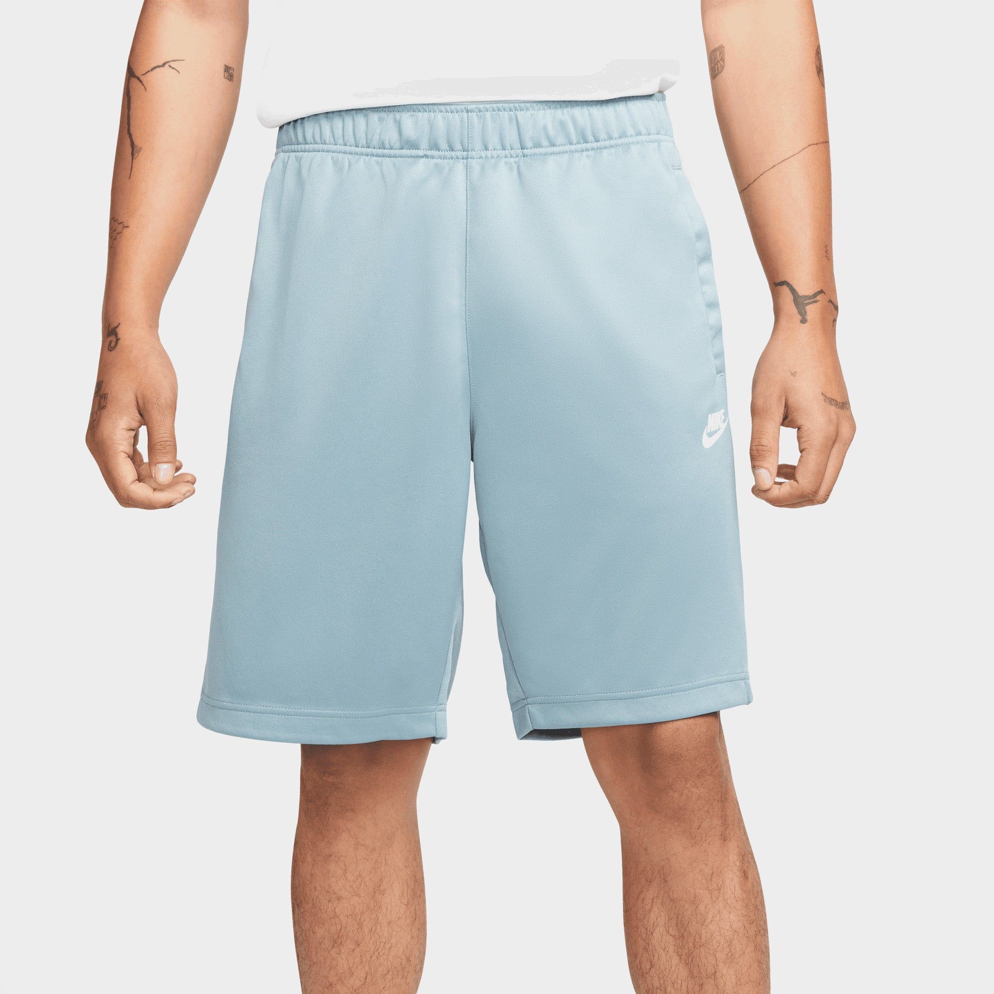 Nike Sportswear Repeat Shorts Aviator Grey / Wolf Grey - White sold by JD Sports product image thumbnail 5