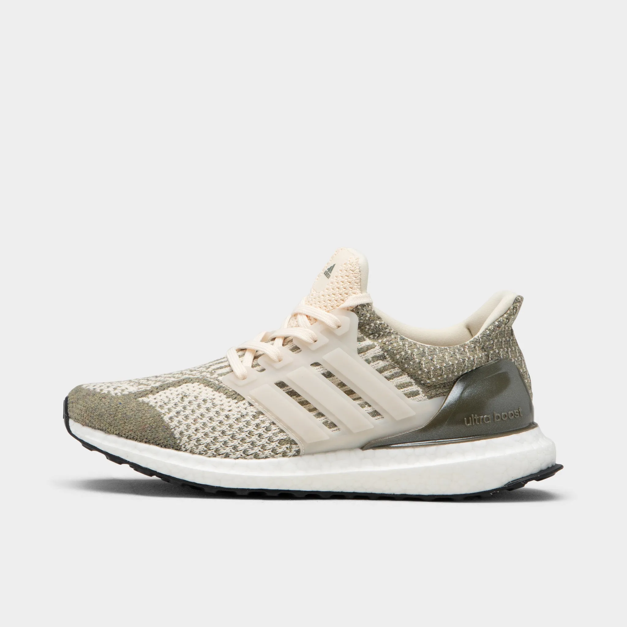 adidas Women's Ultraboost 5.0 DNA Wonder White / Wonder White - Focus Olive sold by JD Sports