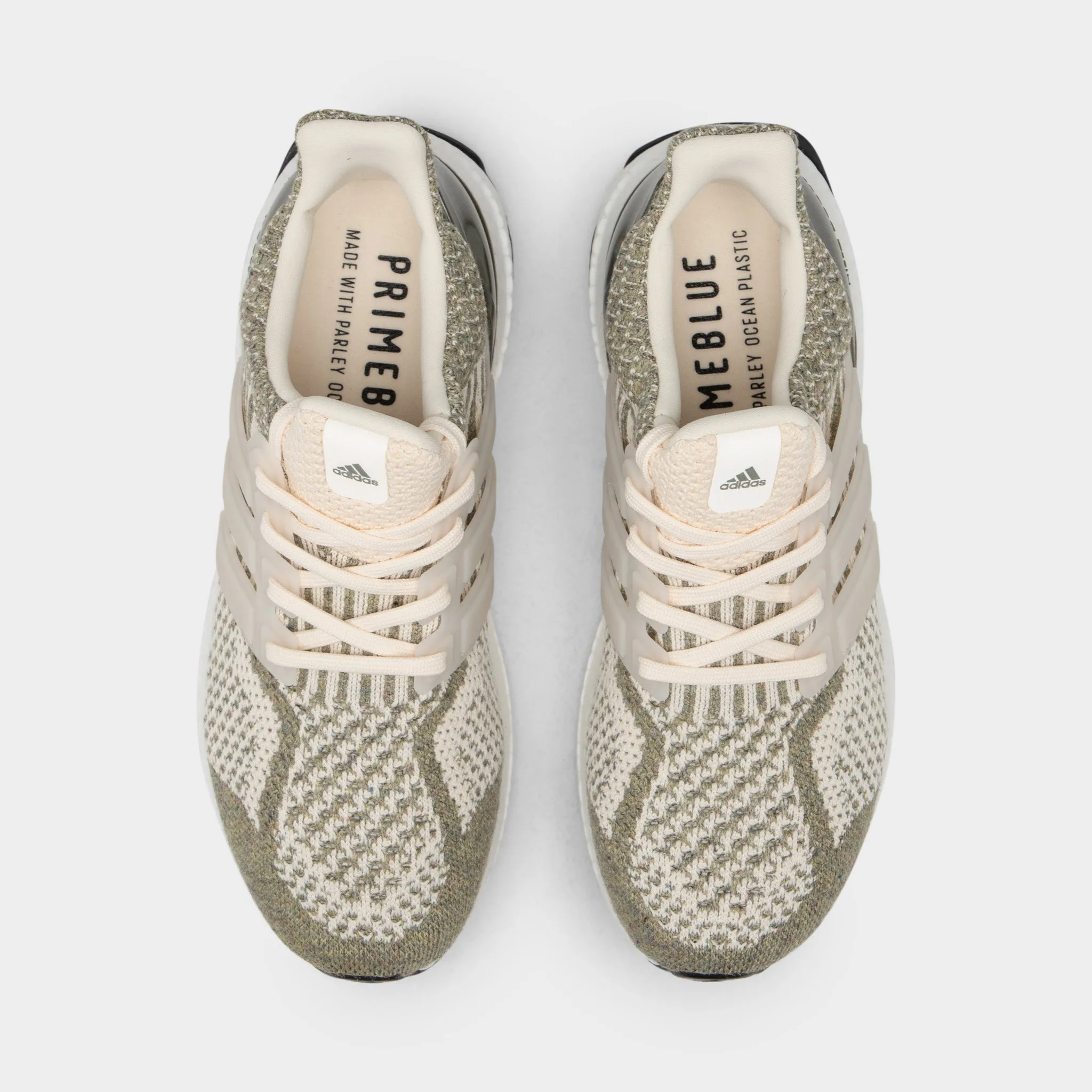 adidas Women's Ultraboost 5.0 DNA Wonder White / Wonder White - Focus Olive sold by JD Sports product image thumbnail 5